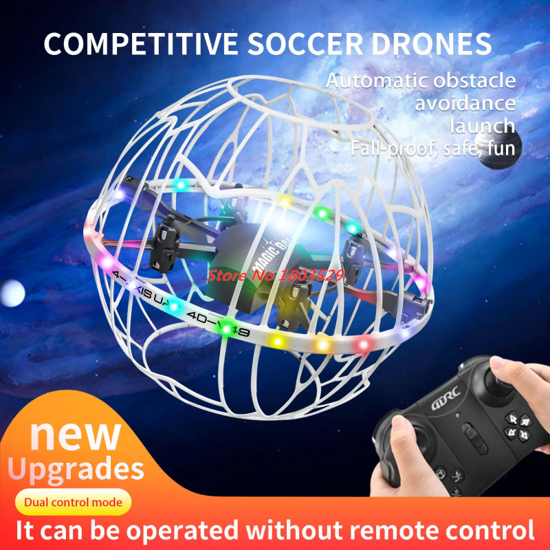 Rc Helicopter Gas - Drone RC con Protezione Completa, Stile