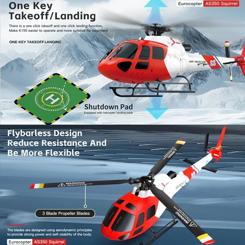 Elicottero RC WLtoys 4CH K150- - Rc Helicopter Gas recensione e prezzo