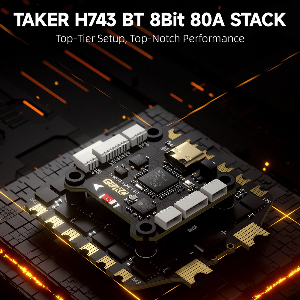 GEPRC TAKER H743 BT 8Bit 80A S - Rc Helicopter Case recensione e prezzo